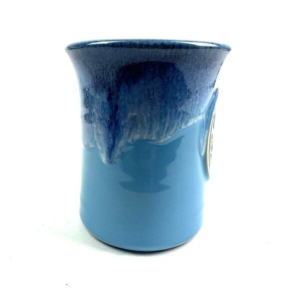 Deneen Pottery Mug The Original Pancake House Blue Ceramic Coffee Cup Brand New - Picture 3 of 9